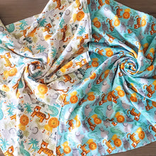 Load image into Gallery viewer, Safari Expedition Patch Blanket (Blue Sea)