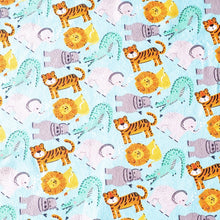 Load image into Gallery viewer, Safari Expedition Patch Blanket (Blue Sea)