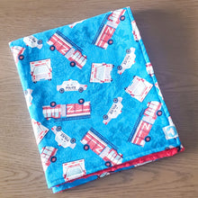 Load image into Gallery viewer, First Responders Lovey (Emergency Vehicles)