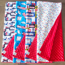 Load image into Gallery viewer, First Responders Lovey (Emergency Vehicles)