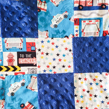 Load image into Gallery viewer, First Responders Patch Blanket (Star Spangled)