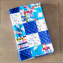 Load image into Gallery viewer, First Responders Patch Blanket (Emergency Vehicles)