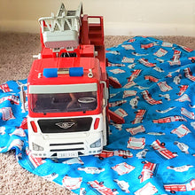 Load image into Gallery viewer, First Responders Patch Blanket (Emergency Vehicles)