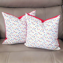 Load image into Gallery viewer, First Responders 16" x 16" Pillow (Minky & Star Spangled)