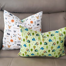 Load image into Gallery viewer, Let's Explore Collection Pillows.