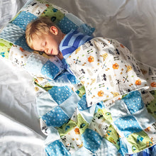 Load image into Gallery viewer, Let's Explore Patch Blanket (Little Explorer Friends)