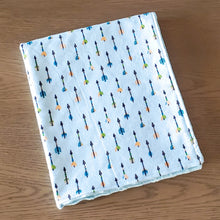 Load image into Gallery viewer, Let's Explore Lovey (Minky & Arrows)