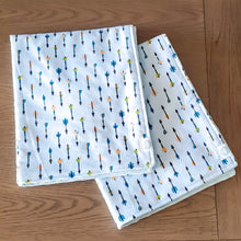 Load image into Gallery viewer, Let's Explore Lovey (Minky & Arrows)