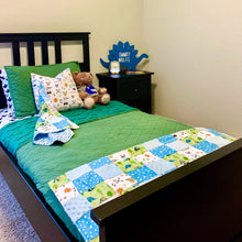 Load image into Gallery viewer, Let's Explore 16" x 16" Pillow (Minky & Little Explorer Friends)