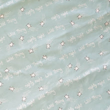 Load image into Gallery viewer, Nighty Night Wild Thing with White Stars flannel back.
