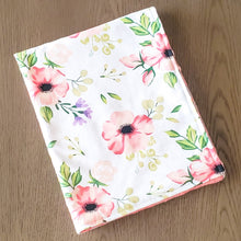Load image into Gallery viewer, Spring Floral Lovey (Minky &amp; Flowers).
