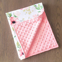 Load image into Gallery viewer, Spring Floral Lovey (Minky & Flowers).