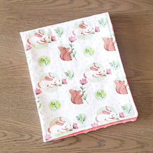 Load image into Gallery viewer, Spring Floral Lovey (Squirrel Friends)
