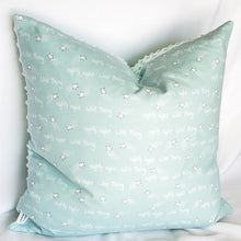 Load image into Gallery viewer, Nighty Night Wild Thing 20&quot; x 20&quot; Pillow (Minky &amp; White Stars).
